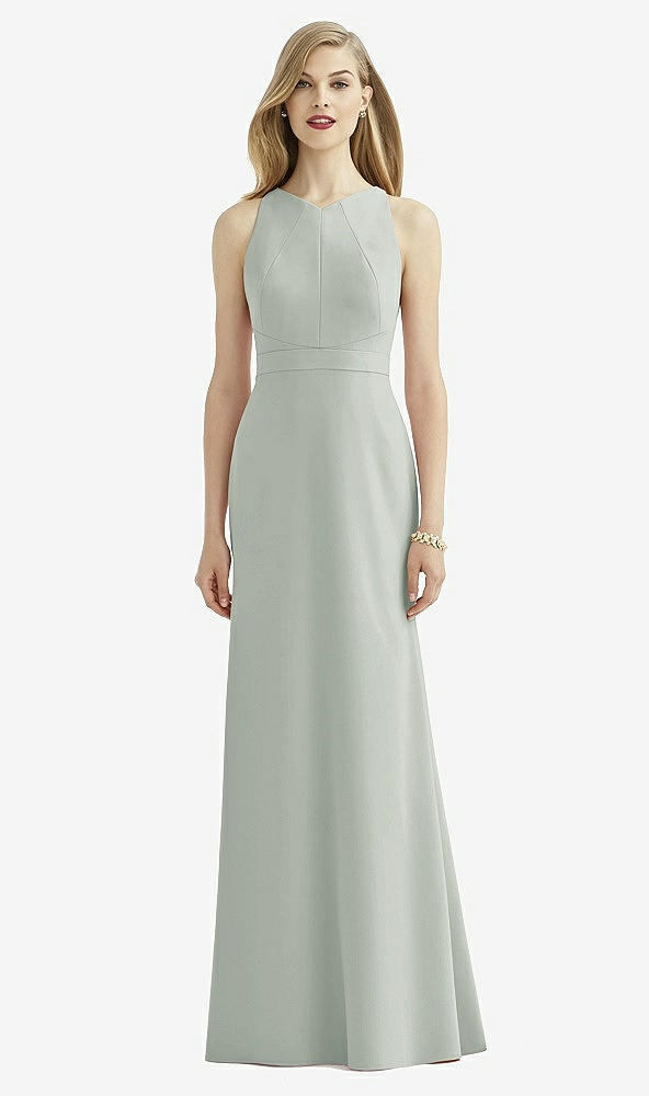 Front View - Willow Green After Six Bridesmaid Dress 6740