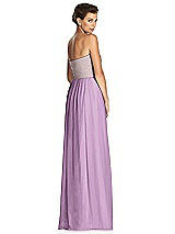 Rear View Thumbnail - Enchanted & Metallic Gold After Six Bridesmaid Dress 6749