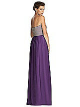 Rear View Thumbnail - Majestic & Metallic Gold After Six Bridesmaid Dress 6749