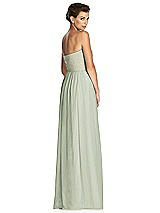 Rear View Thumbnail - Celadon & Metallic Gold After Six Bridesmaid Dress 6749