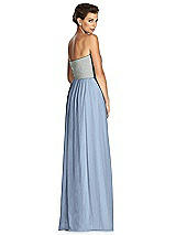 Rear View Thumbnail - Cloudy & Metallic Gold After Six Bridesmaid Dress 6749