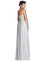 Rear View Thumbnail - Frost & Metallic Gold After Six Bridesmaid Dress 6749