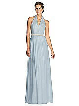 Alt View 1 Thumbnail - Mist & Metallic Gold After Six Bridesmaid Dress 6749