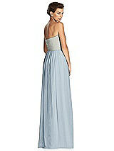 Rear View Thumbnail - Mist & Metallic Gold After Six Bridesmaid Dress 6749