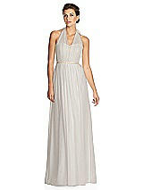 Alt View 1 Thumbnail - Oyster & Metallic Gold After Six Bridesmaid Dress 6749