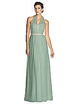 Alt View 1 Thumbnail - Seagrass & Metallic Gold After Six Bridesmaid Dress 6749