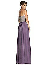 Rear View Thumbnail - Smashing & Metallic Gold After Six Bridesmaid Dress 6749