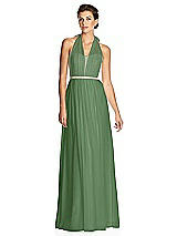 Alt View 1 Thumbnail - Vineyard Green & Metallic Gold After Six Bridesmaid Dress 6749