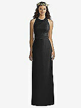 Front View Thumbnail - Black & Black Social Bridesmaids Style 8163