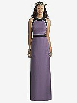 Front View Thumbnail - Lavender & Black Social Bridesmaids Style 8163