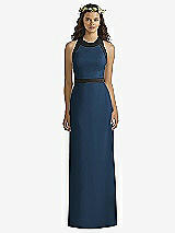 Front View Thumbnail - Sofia Blue & Black Social Bridesmaids Style 8163