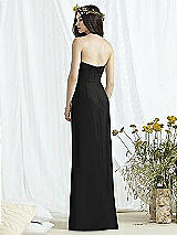 Rear View Thumbnail - Black Social Bridesmaids Style 8165