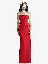 Front View Thumbnail - Parisian Red Social Bridesmaids Style 8165