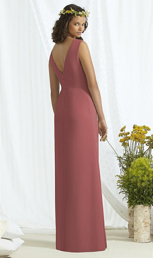 Back View - English Rose & Cameo Social Bridesmaids Style 8166