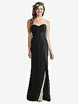 Front View Thumbnail - Black Social Bridesmaids Style 8167