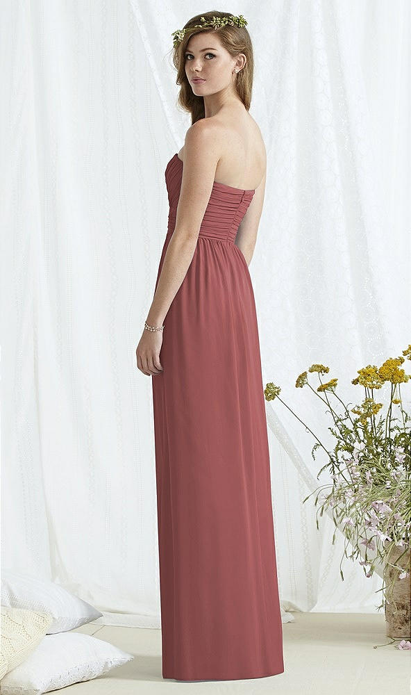 Back View - English Rose Social Bridesmaids Style 8167