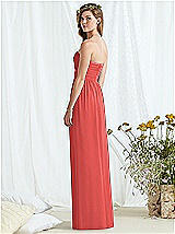 Rear View Thumbnail - Perfect Coral Social Bridesmaids Style 8167