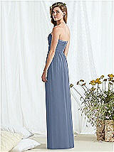 Rear View Thumbnail - Larkspur Blue Social Bridesmaids Style 8167