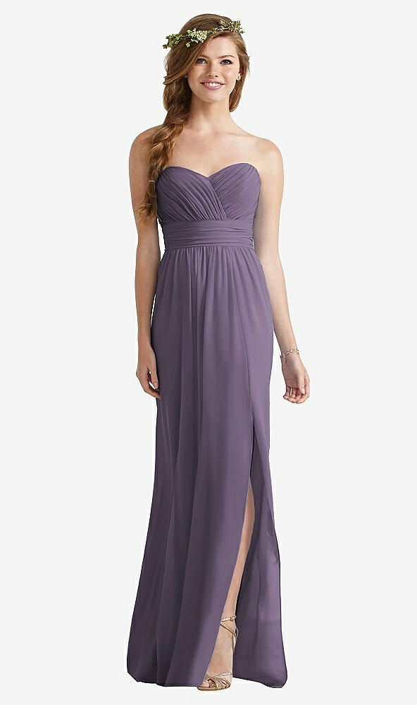 Front View - Lavender Social Bridesmaids Style 8167