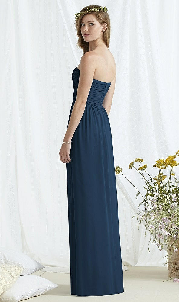 Back View - Sofia Blue Social Bridesmaids Style 8167