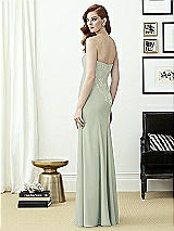 Rear View Thumbnail - Celadon & Off White Dessy Collection Style 2965