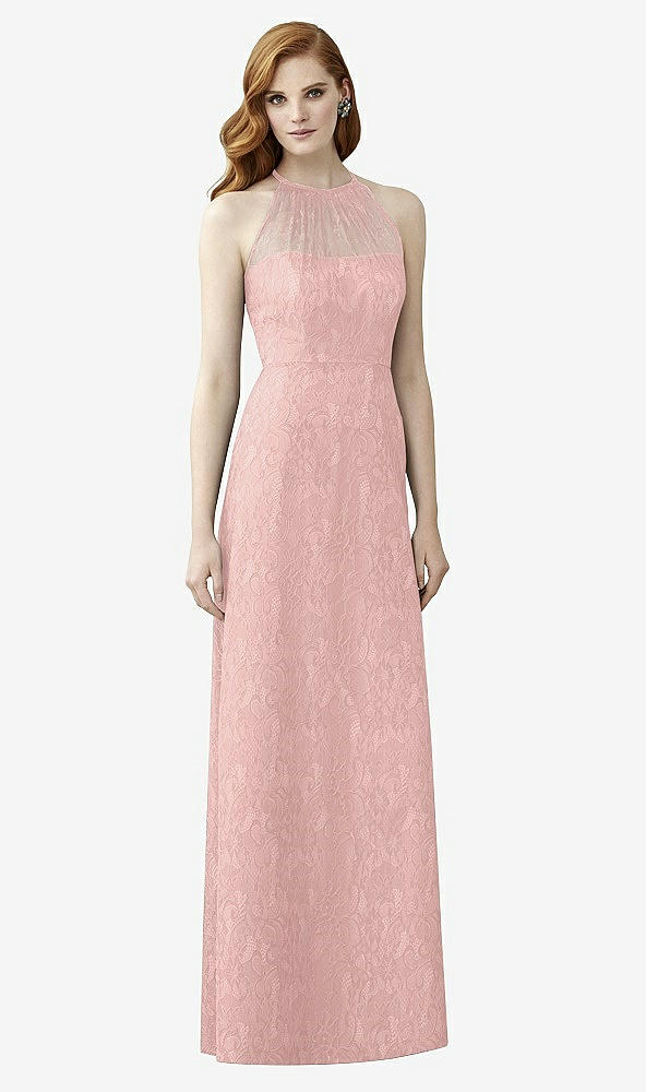 Front View - Rose - PANTONE Rose Quartz Dessy Collection Style 2953