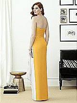 Rear View Thumbnail - NYC Yellow & White Dessy Collection Style 2956