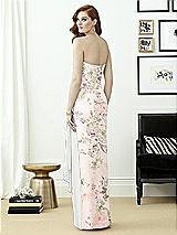 Rear View Thumbnail - Blush Garden & White Dessy Collection Style 2956