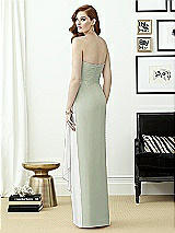 Rear View Thumbnail - Celadon & White Dessy Collection Style 2956