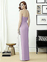 Rear View Thumbnail - Pale Purple & White Dessy Collection Style 2956