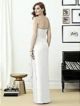 Rear View Thumbnail - White & White Dessy Collection Style 2956