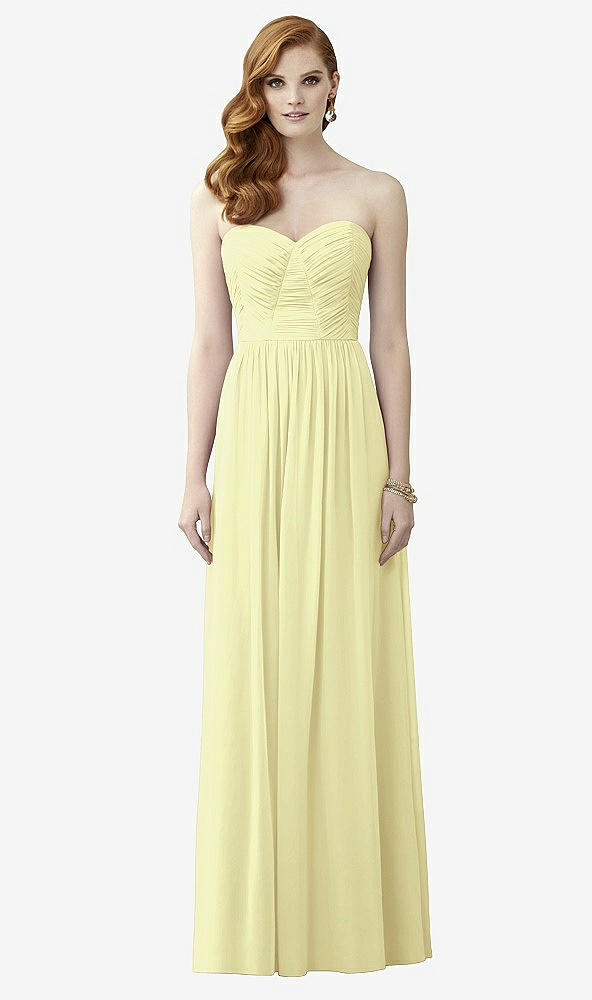 Front View - Butter Yellow Dessy Collection Style 2957