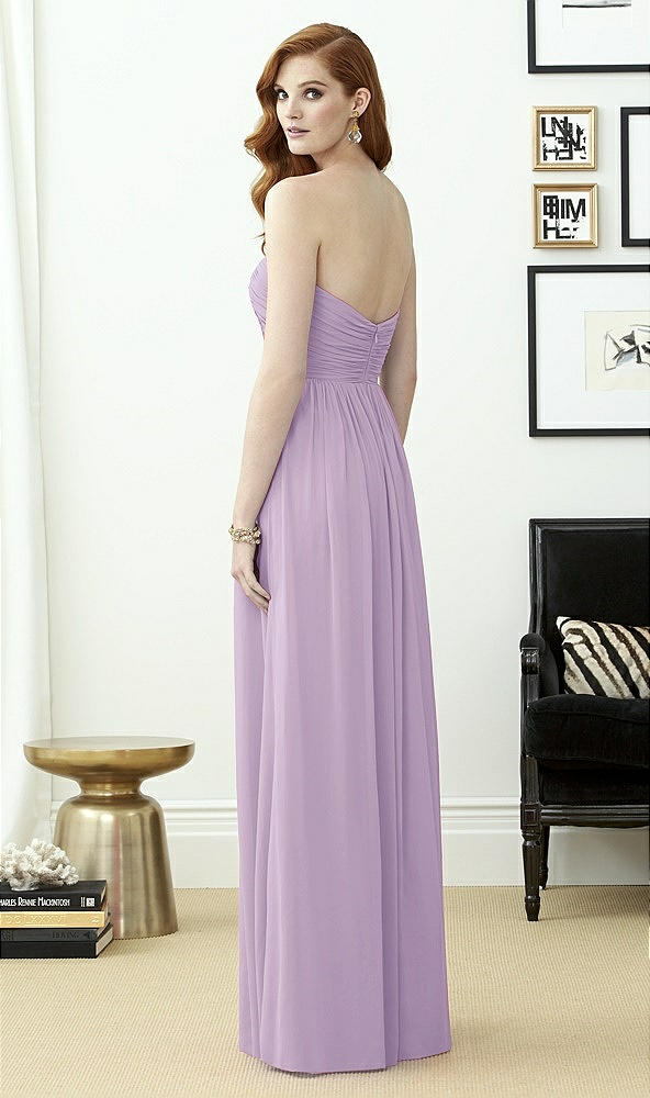 Back View - Pale Purple Dessy Collection Style 2957