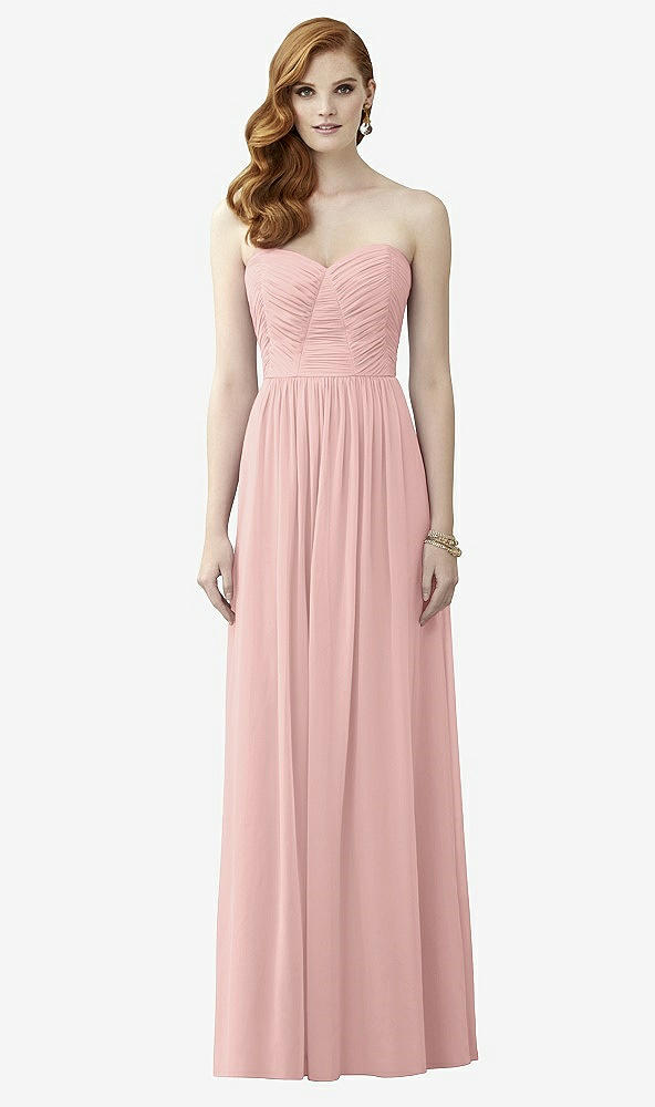 Front View - Rose - PANTONE Rose Quartz Dessy Collection Style 2957