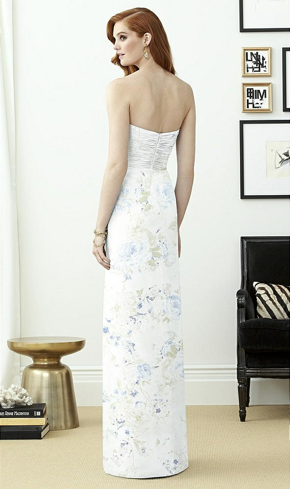 Back View - Bleu Garden Dessy Collection Style 2959