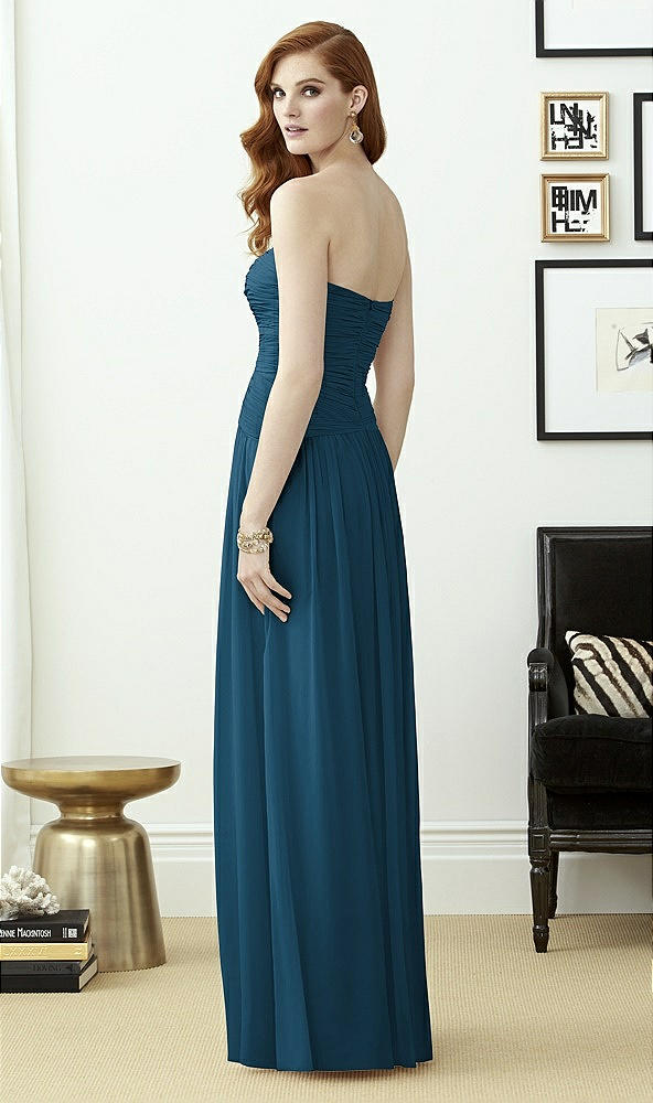 Back View - Atlantic Blue Dessy Collection Style 2960