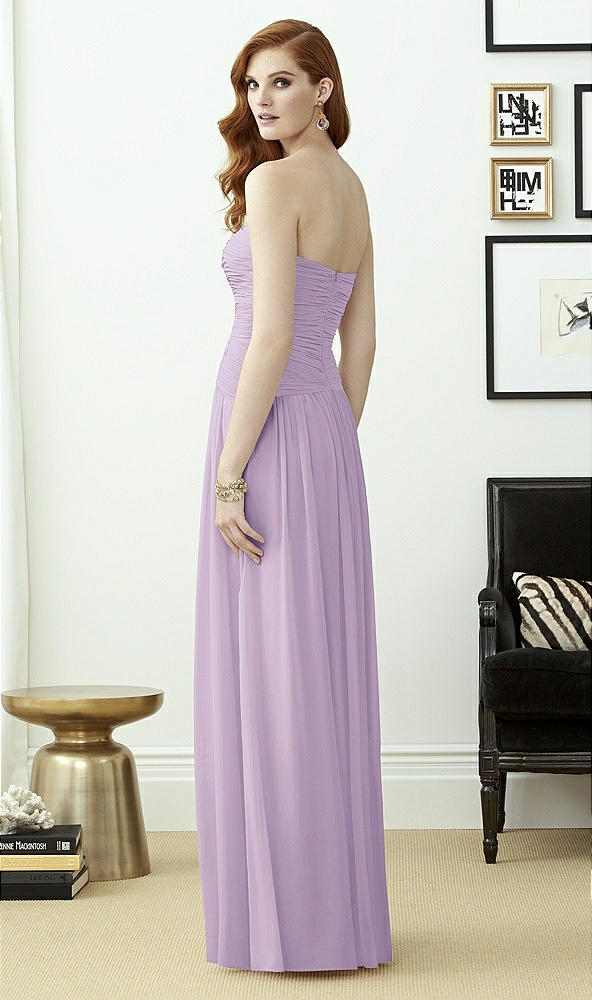 Back View - Pale Purple Dessy Collection Style 2960