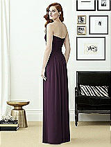 Rear View Thumbnail - Aubergine Dessy Collection Style 2961