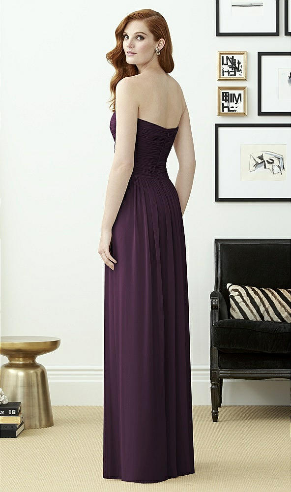 Back View - Aubergine Dessy Collection Style 2961