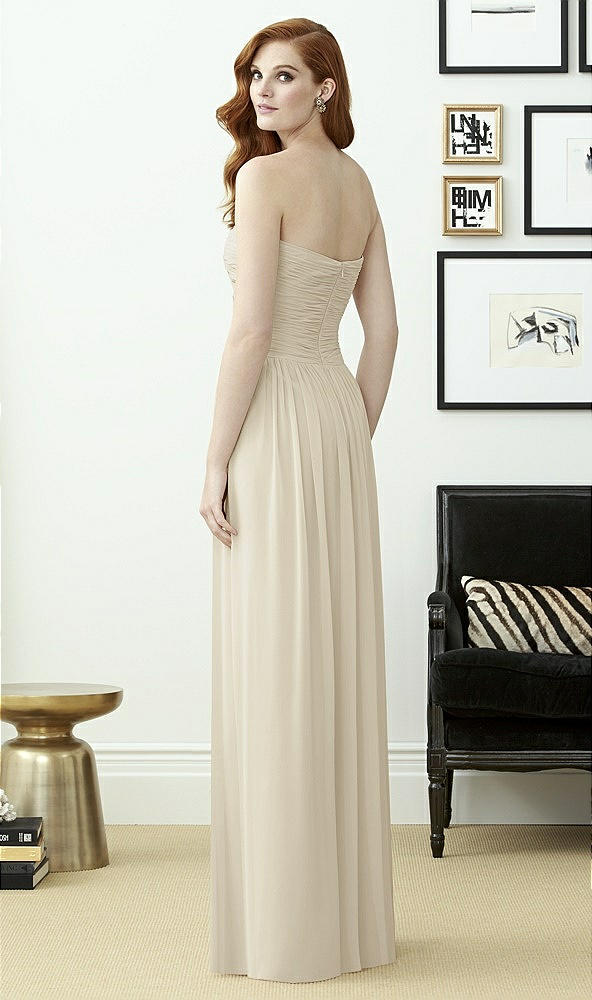 Back View - Champagne Dessy Collection Style 2961