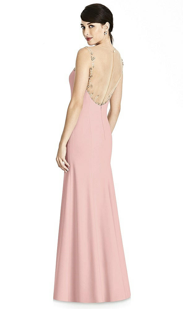 Back View - Rose - PANTONE Rose Quartz Dessy Collection Style 2964