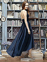 Rear View Thumbnail - Midnight Navy Lela Rose Bridesmaid Style LR233