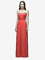 Front View Thumbnail - Perfect Coral Lela Rose Bridesmaid Style LR226