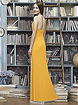 Rear View Thumbnail - NYC Yellow Lela Rose Bridesmaid Style LR227