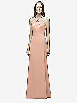 Front View Thumbnail - Pale Peach Lela Rose Bridesmaid Style LR227