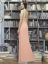 Rear View Thumbnail - Pale Peach Lela Rose Bridesmaid Style LR227