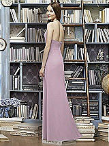 Rear View Thumbnail - Suede Rose Lela Rose Bridesmaid Style LR227