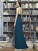 Rear View Thumbnail - Atlantic Blue Lela Rose Bridesmaid Style LR227