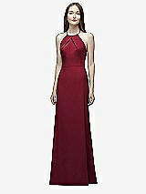 Front View Thumbnail - Burgundy Lela Rose Bridesmaid Style LR227