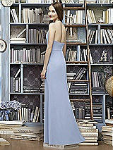 Rear View Thumbnail - Sky Blue Lela Rose Bridesmaid Style LR227